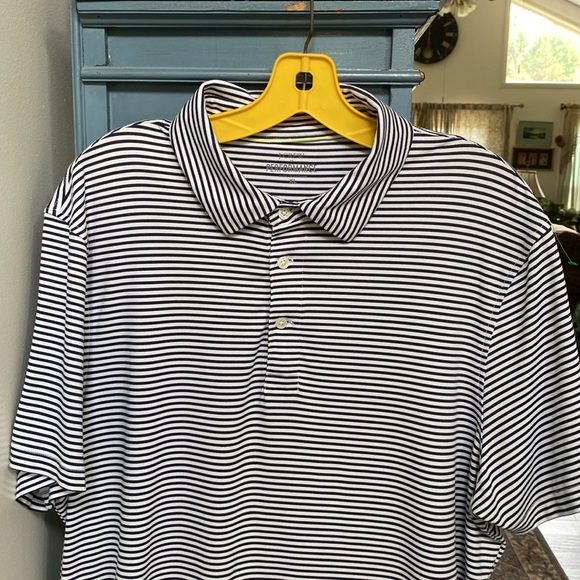 J. CREW PERFORMANCE Striped Pullover Shirt Size XL - Picture 6 of 9
